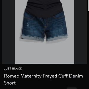 Maternity shorts